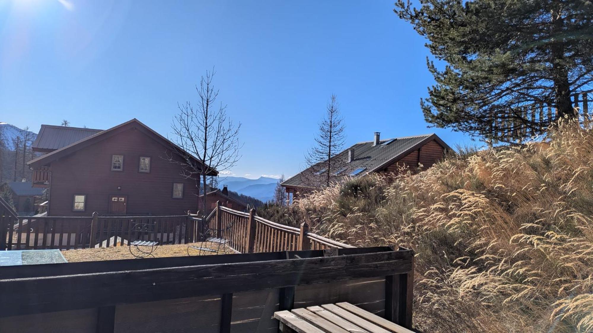 Studio avec terrasse à Valberg, Le St Honorât Exterior foto